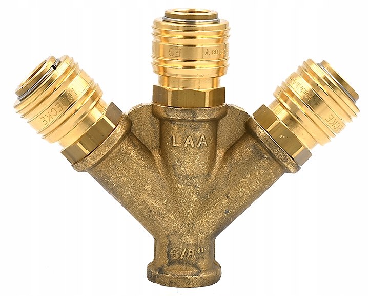 АДАПТЕР ТРОЙНИК РЕЗЬБА В 3/8 