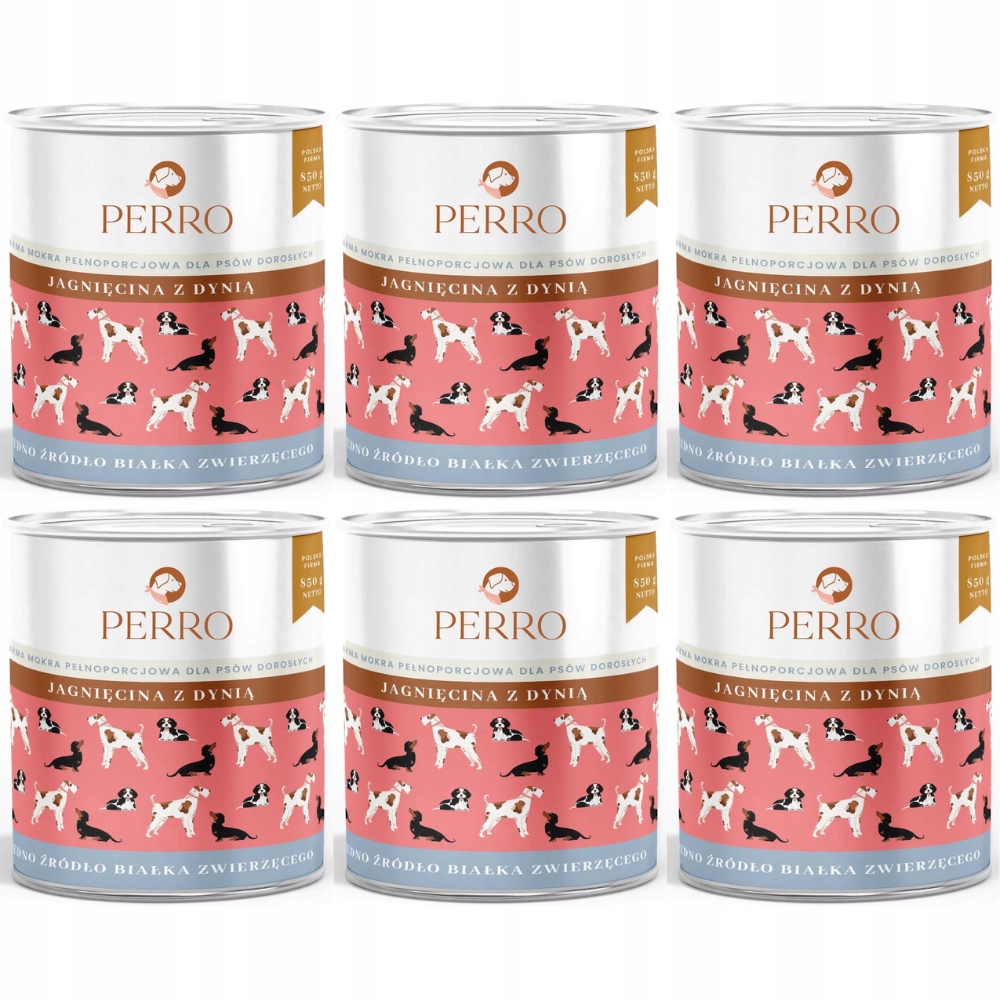 Levně Perro Vlhké krmivo 6x800g