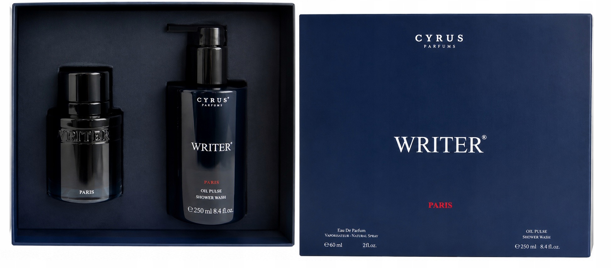 Cyrus Writer 60 Ml parfémovaná voda 250 ml Sprchový gel Set