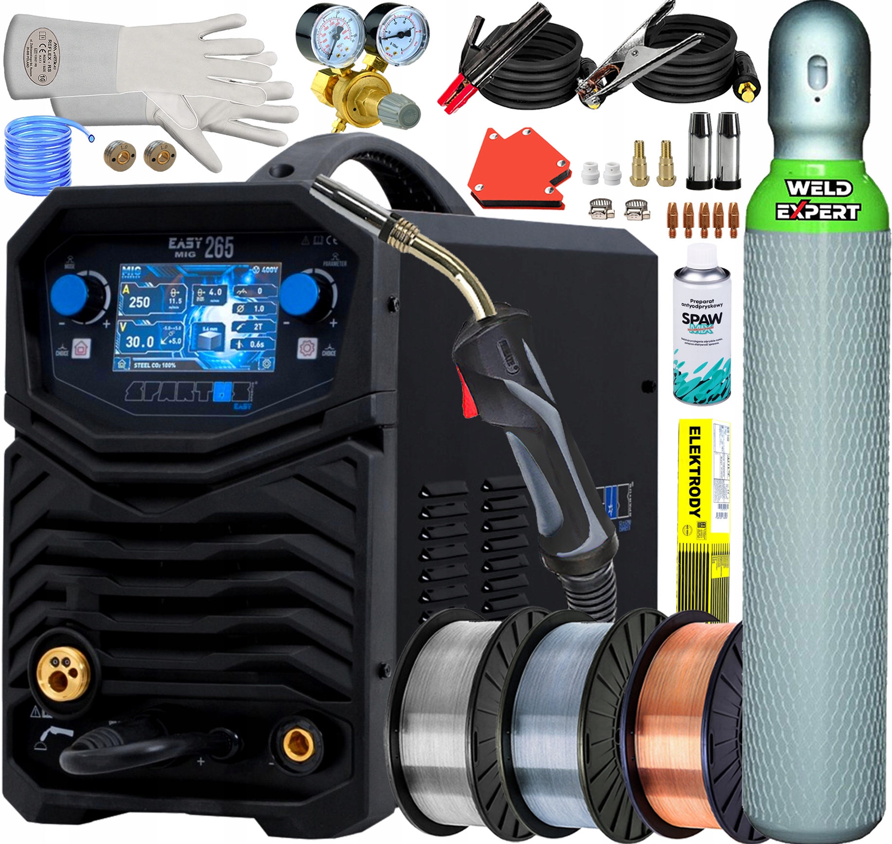 Spawarka Do Aluminium Synergia Tig Mma 250A 400V