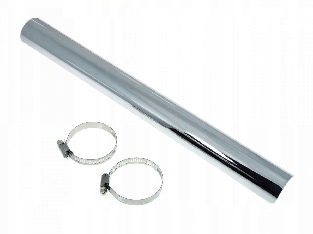 00-12506 - ХРОМИРОВАННАЯ КРЫШКА ГЛУШИТЕЛЯ ВЫХЛОПНОЙ ТРУБЫ 46 СМ