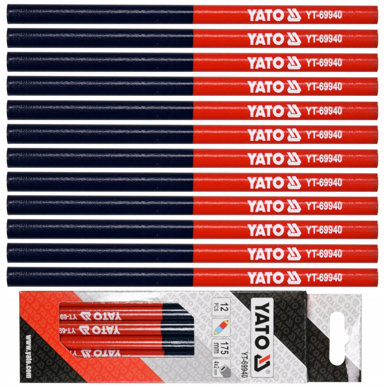 

Ołówki Techniczne Opk 12 Szt YT-69940