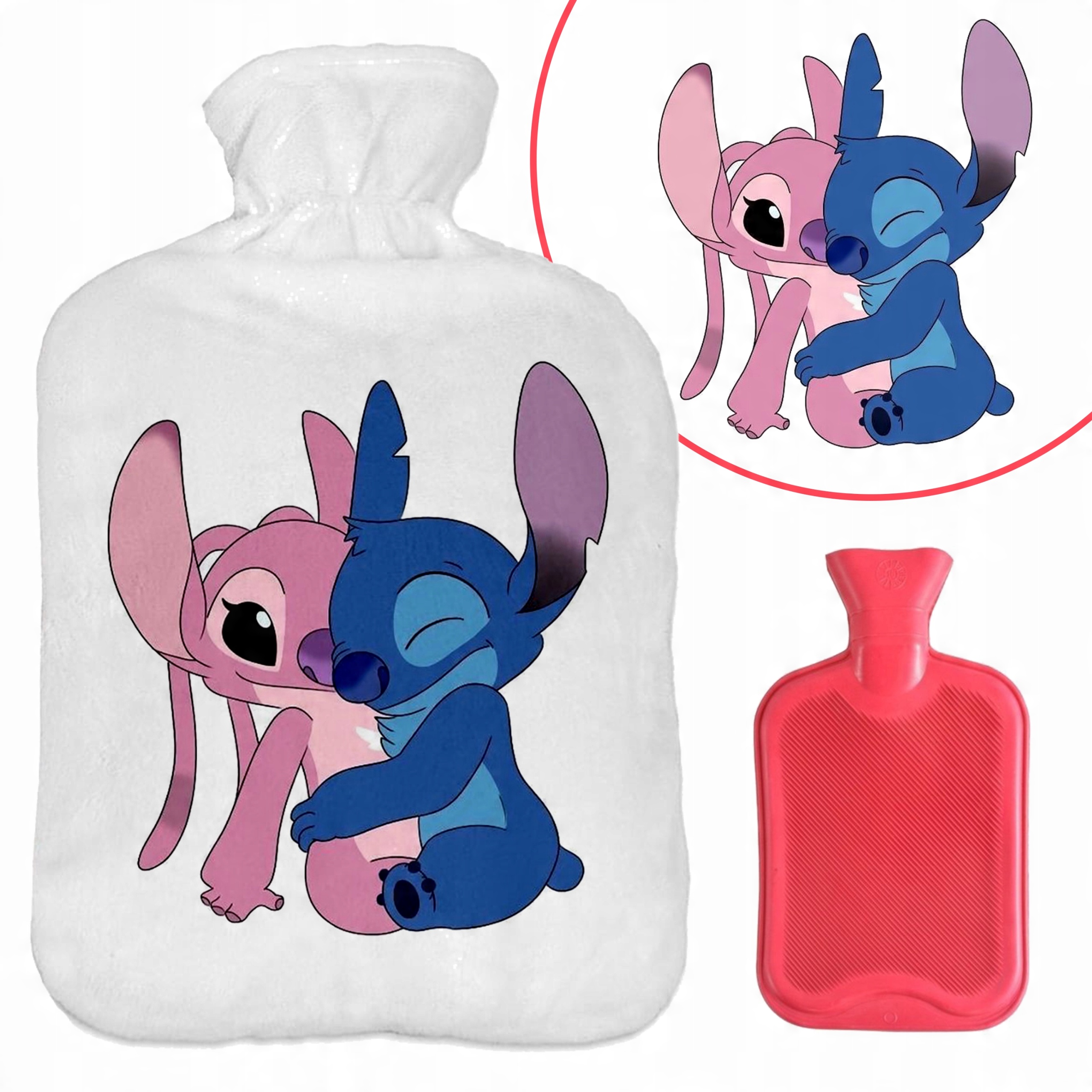 

Duży Termofor Ogrzewacz Pokrowiec Lilo Stich