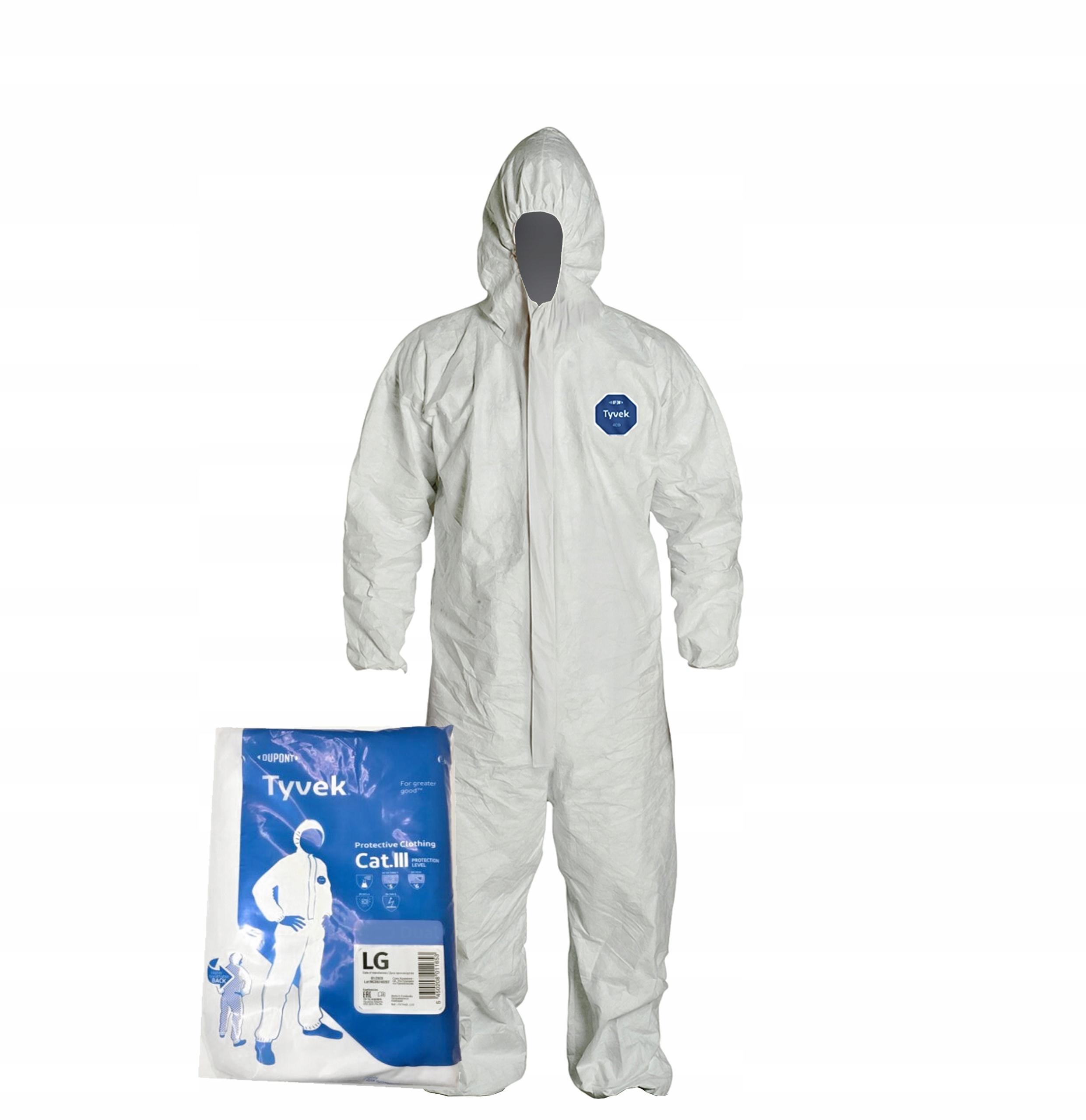 Kombinezon ochronny TYVEK 500 XPERT Roz. L