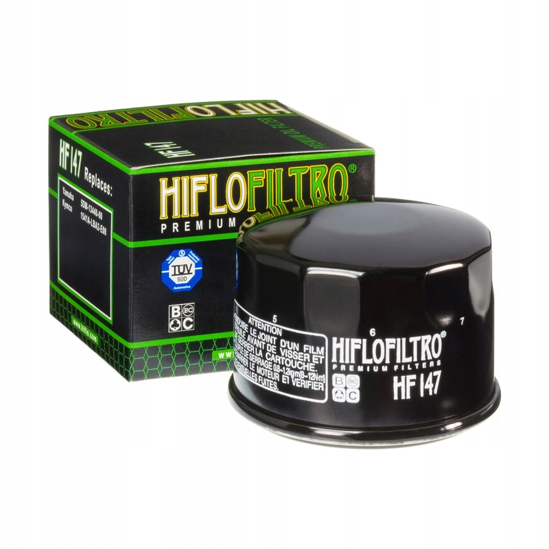 

Filtr Oleju Hiflofiltro HF147