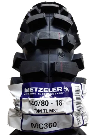 Шина задня Metzeler MC360 MidSOFT 70m TT 140/80-18!