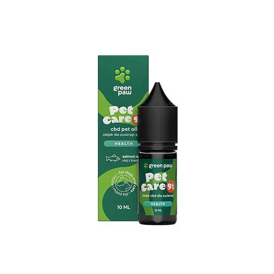 Levně Green Paw Pet Care Cbd olej 9% pro podporu klidu a nervového systému 10 ml
