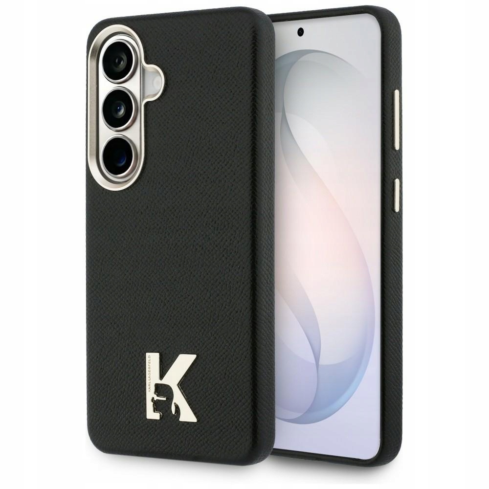 Pouzdro Karl Lagerfeld K Metal Logo MagSafe pro Samsung Galaxy S26, černé