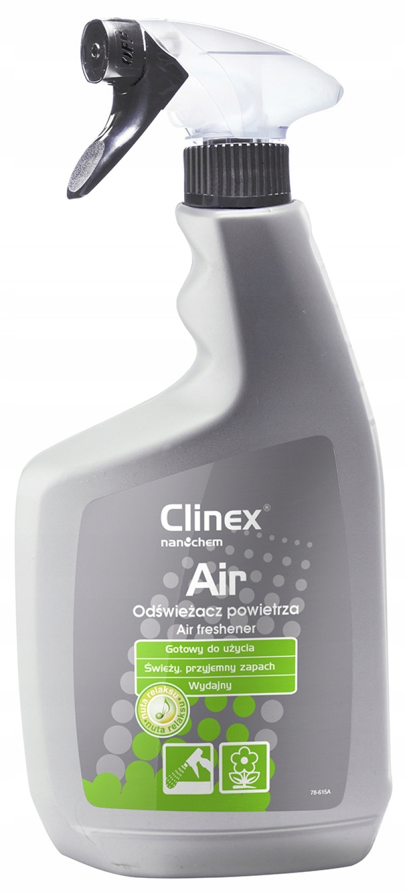 

Odświeżacz powietrza Clinex Nuta Relaksu 650ml