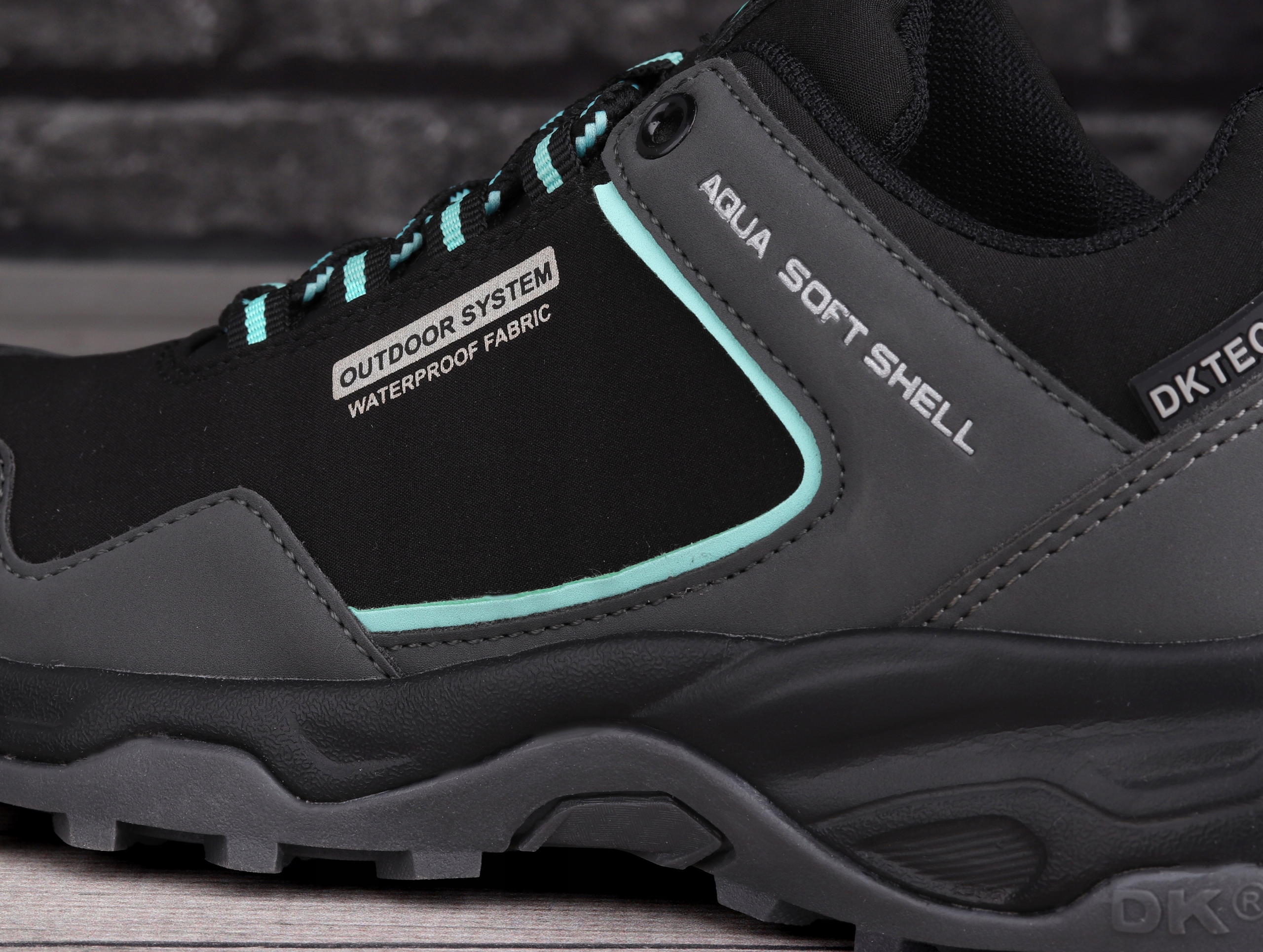 Buty damskie DK SAURON BLK MINT D SOFTSHELL Model SOFTSHELL WODOODPORNE WATERPROOF OUTDOOR