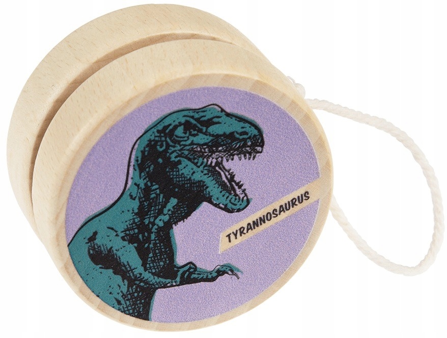 

Tyranozaur drewniane jojo dinozaur dinozaury Rex