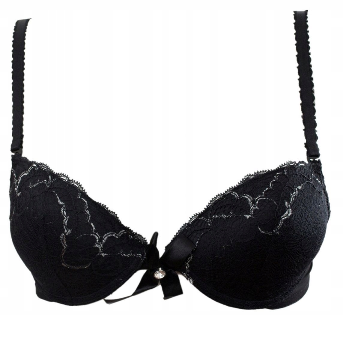 

Biustonosz Atlantic QBR-022 push-up 75B czarny