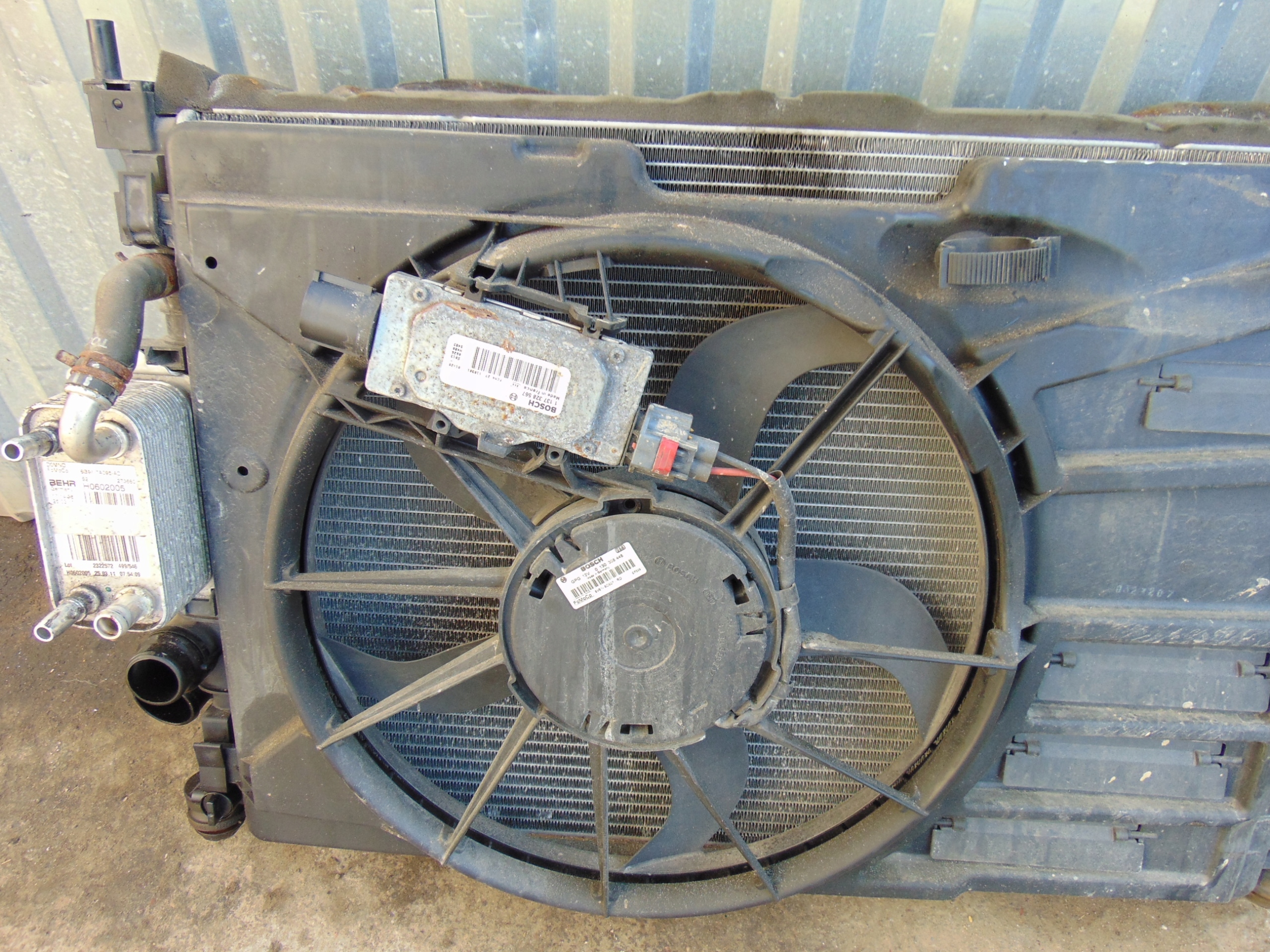 KOMPLET CHŁODNIC FORD C-MAX MK2 2.0 TDCI POWERSHIFT Wersja Europejska