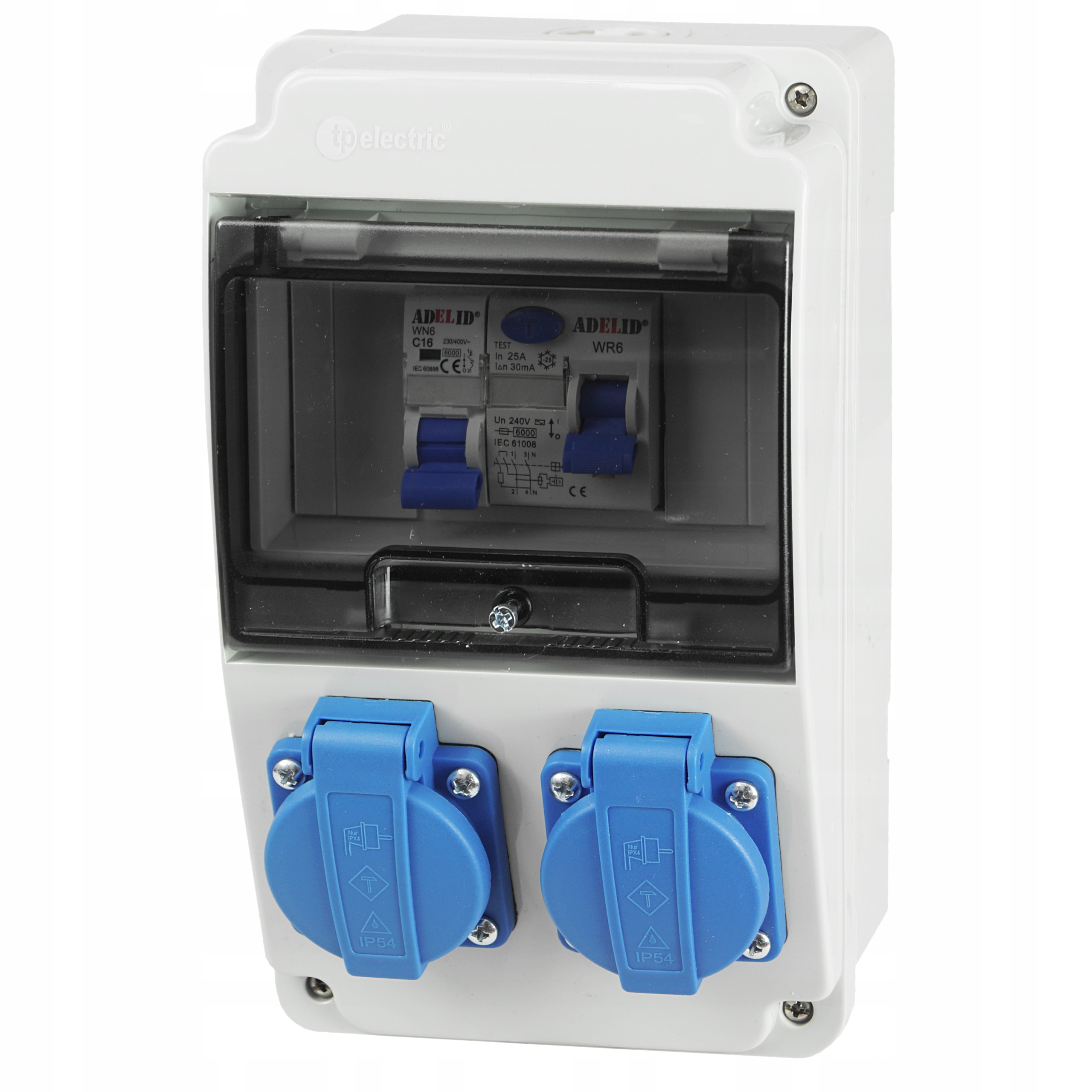 Rozdzielnica Erbetka Ogrodowa Zabezpieczona 2X230V