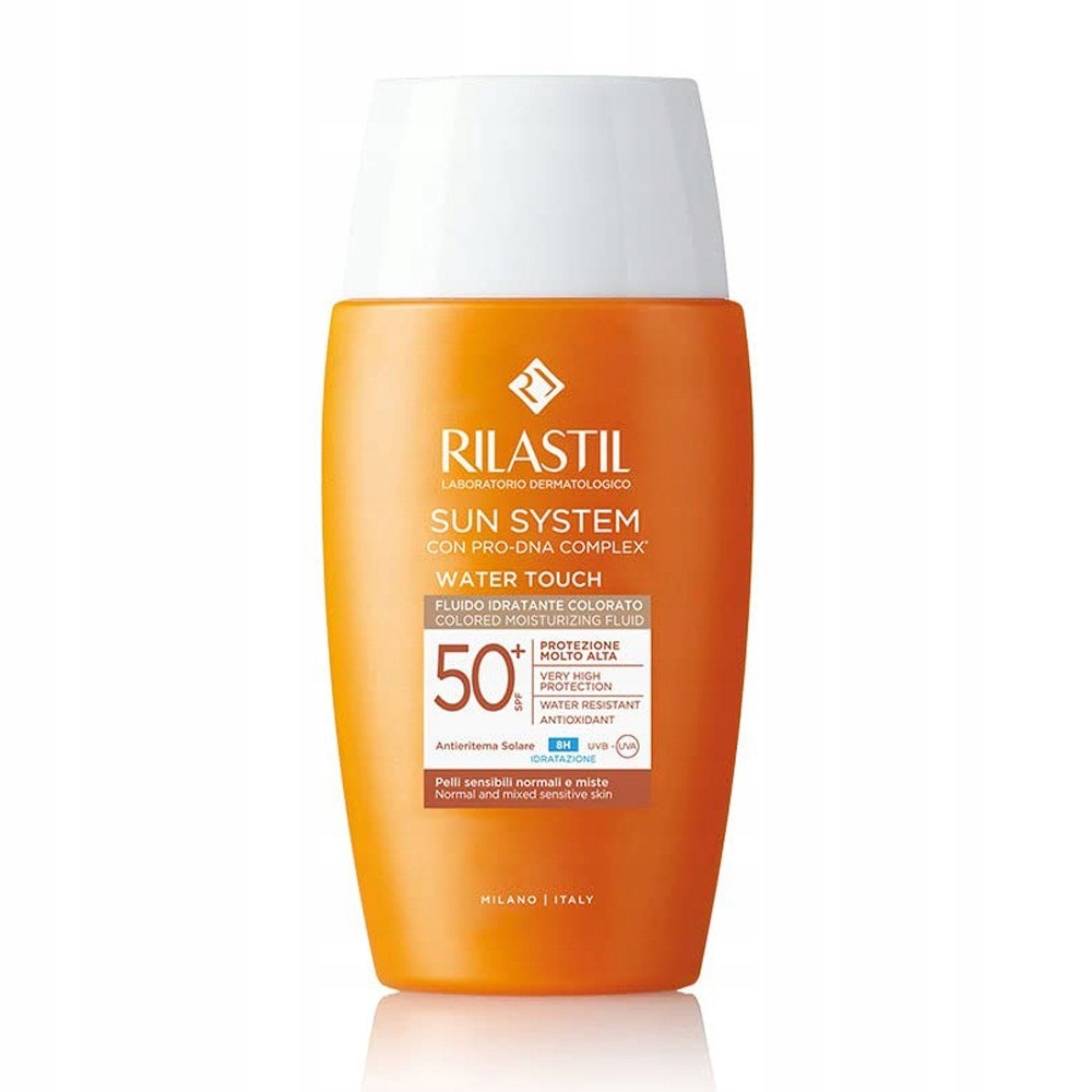 Rilastil Sun System Krem przeciwsłoneczny Water Touch Colour SPF50+ 50 ml