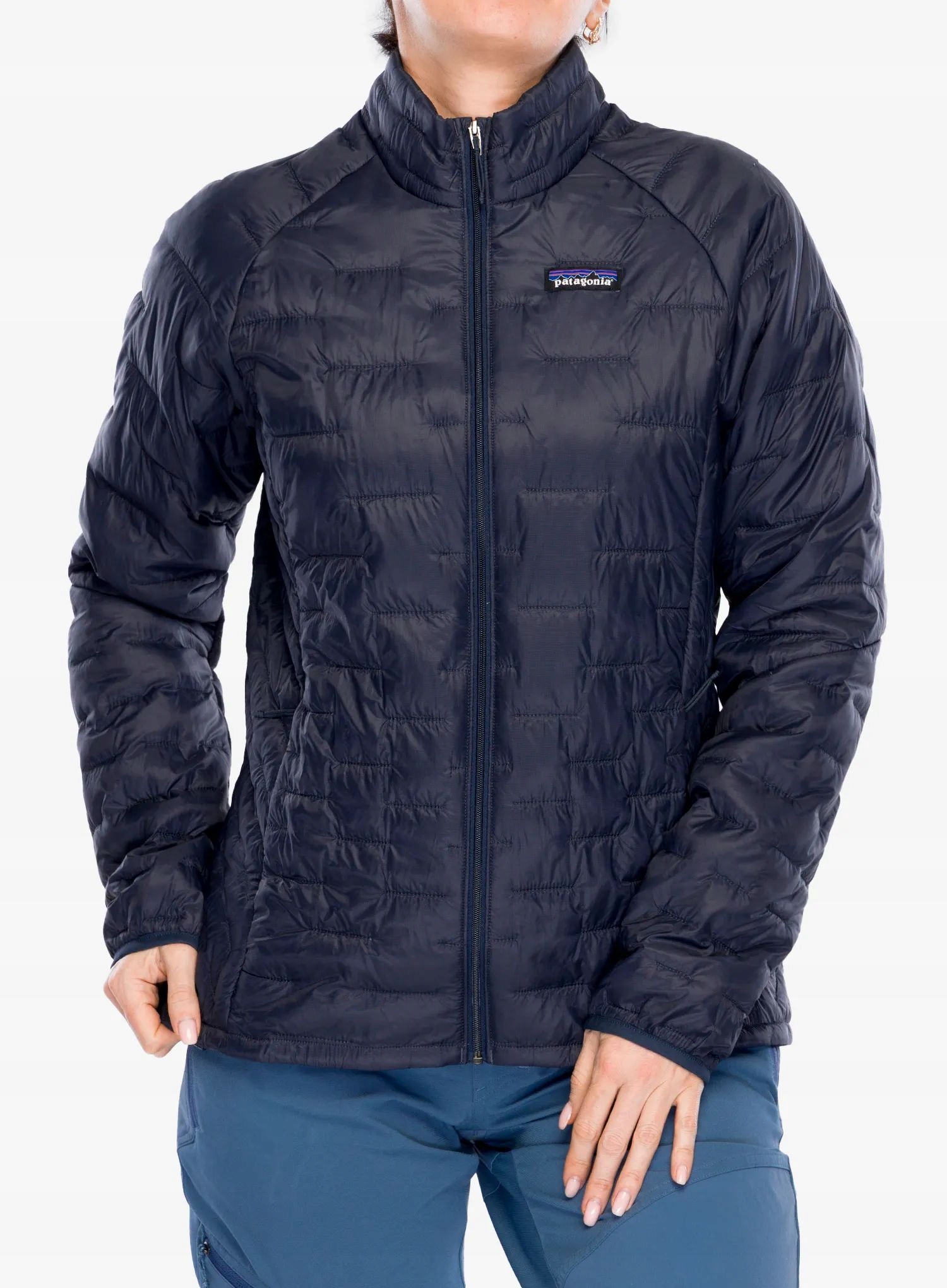 Dámská zateplená bunda Patagonia Micro Puff Jacket smolder blue Xs