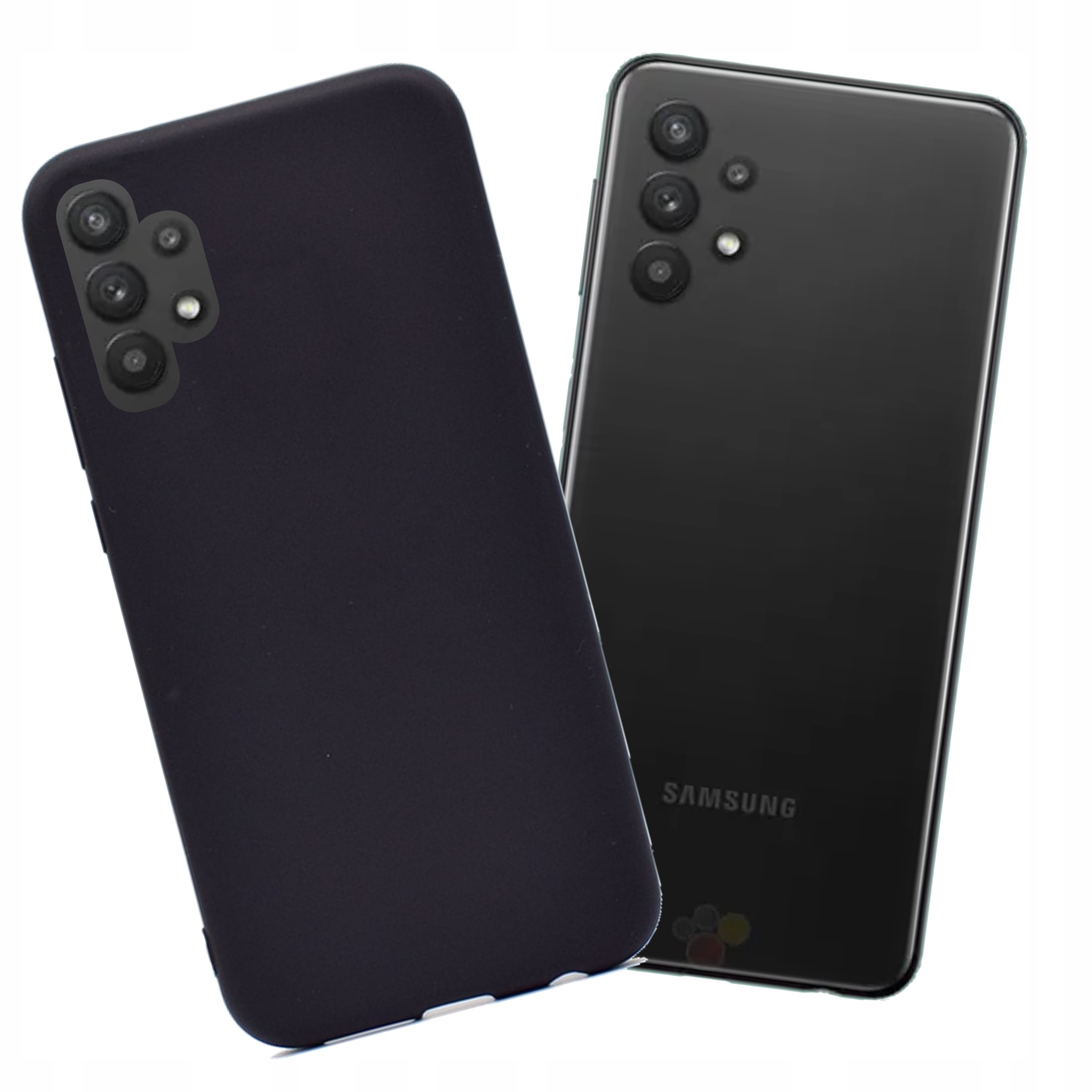 

Etui Case czarne Black Matowe do Samsung A13 4G