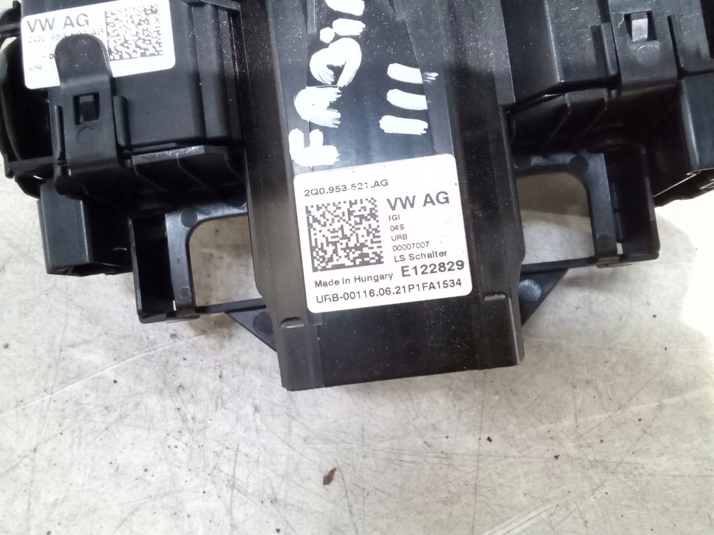 Skoda Fabia 3 III DEVIO LUCI TERGICRISTALLO TERGI 2Q0953521AG