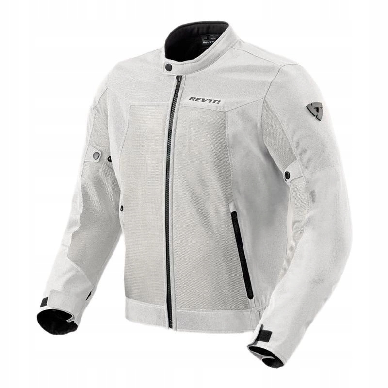 Textilná motocyklová bunda Revit Eclipse 2 Silver strieborná