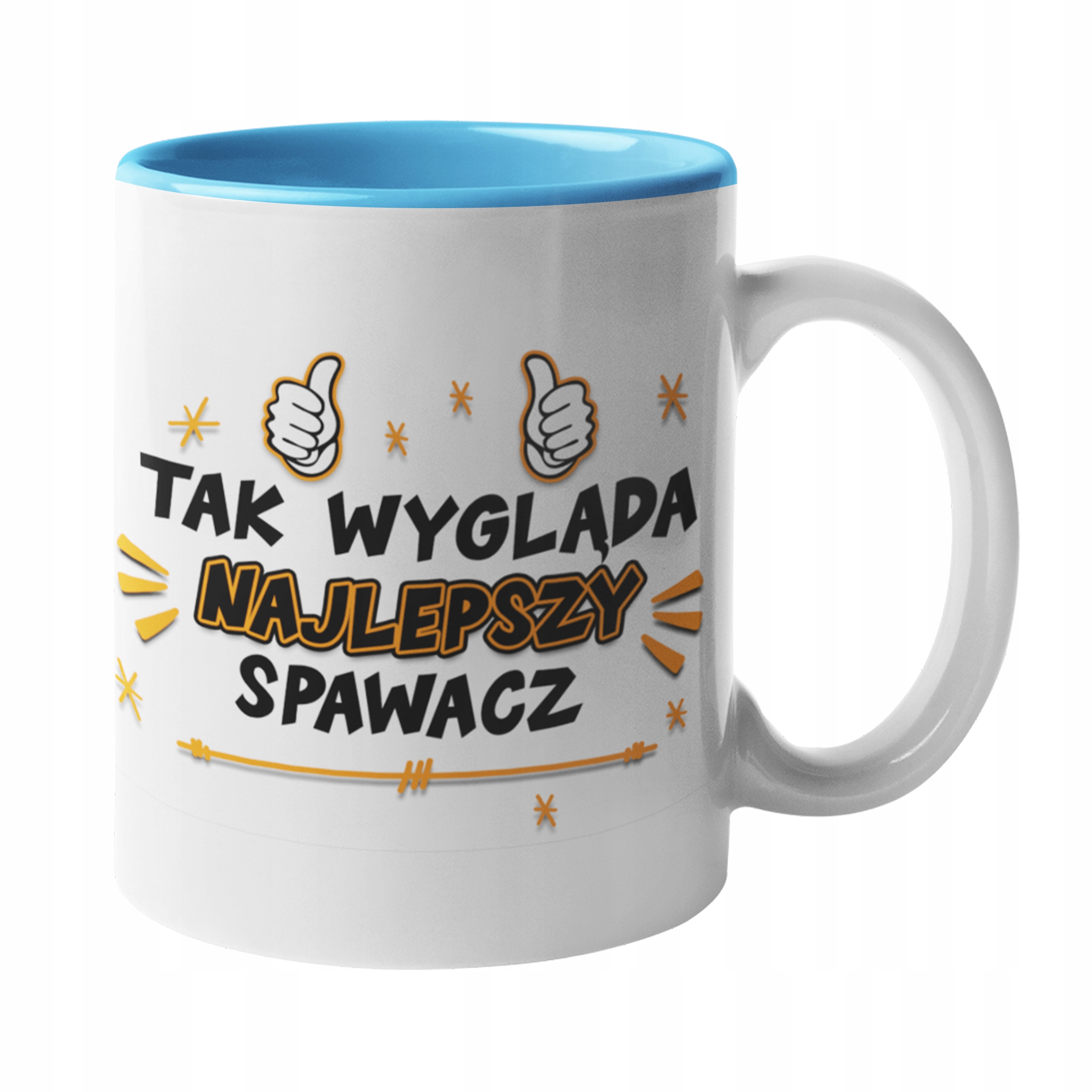 

Kubek dla Spawacza spawacz niebieski