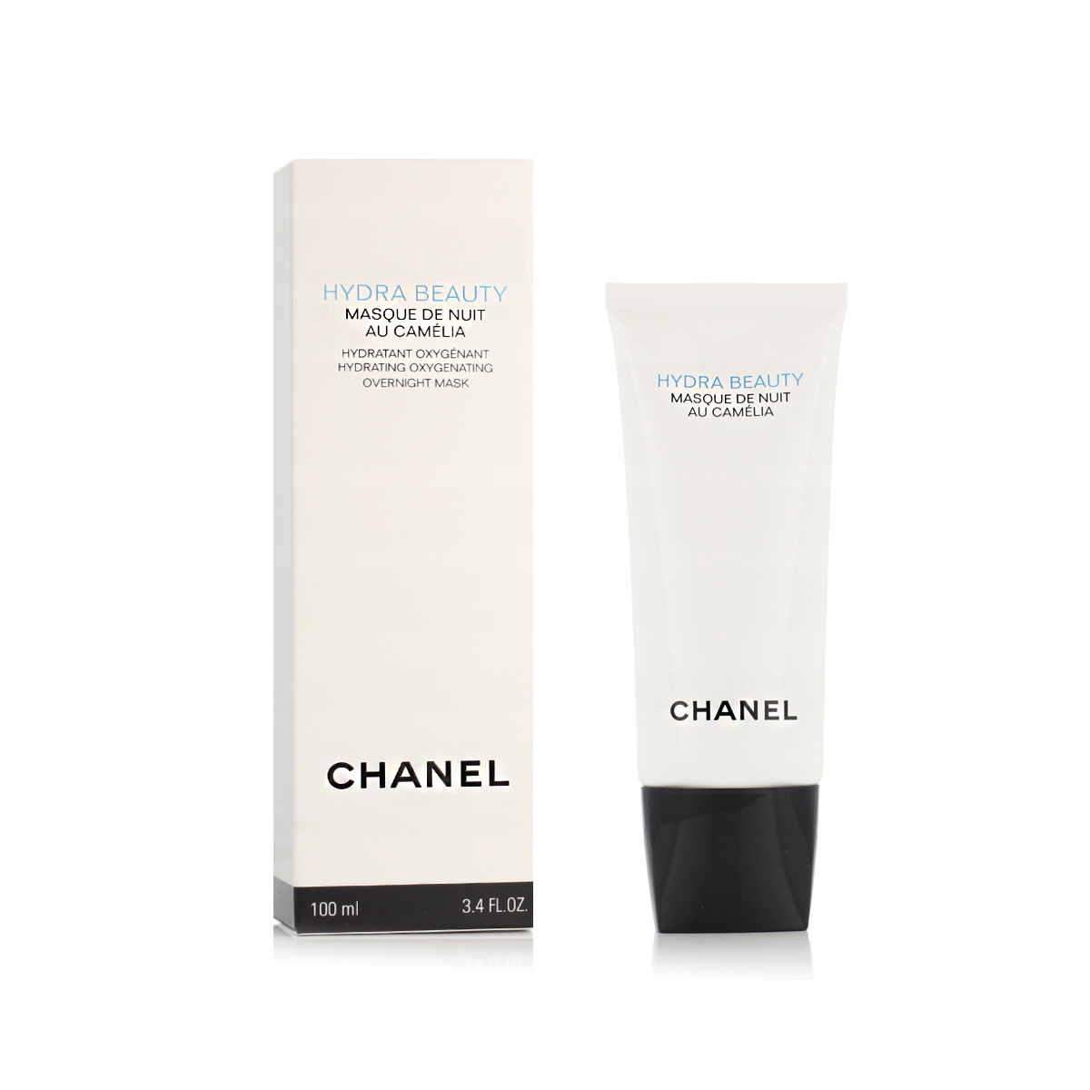 Chanel Hydra Beauty Masque De Nuit Au Camélia Hydrating Oxygenating Overnig
