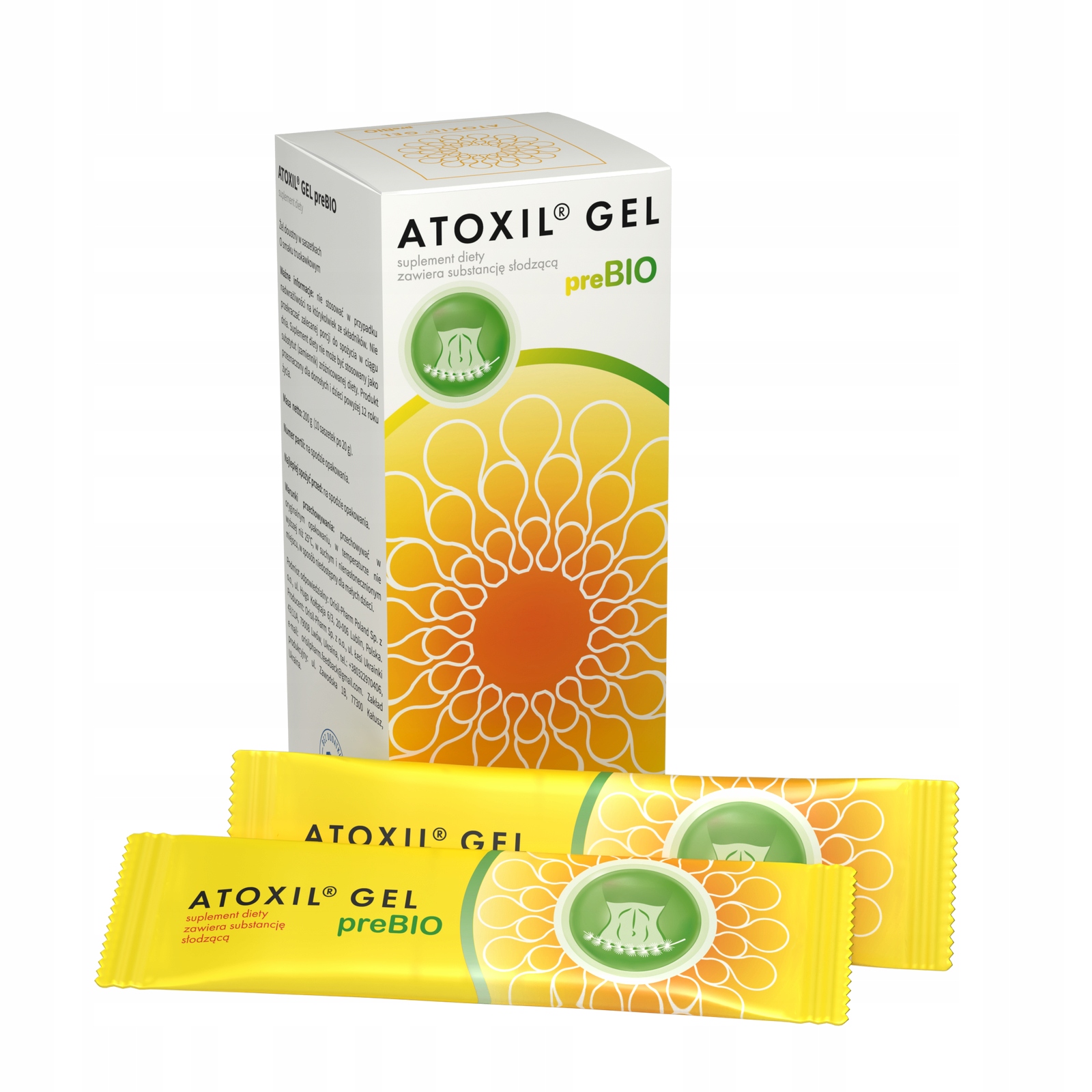 ATOXIL GEL PREBIO - 10 saszetek