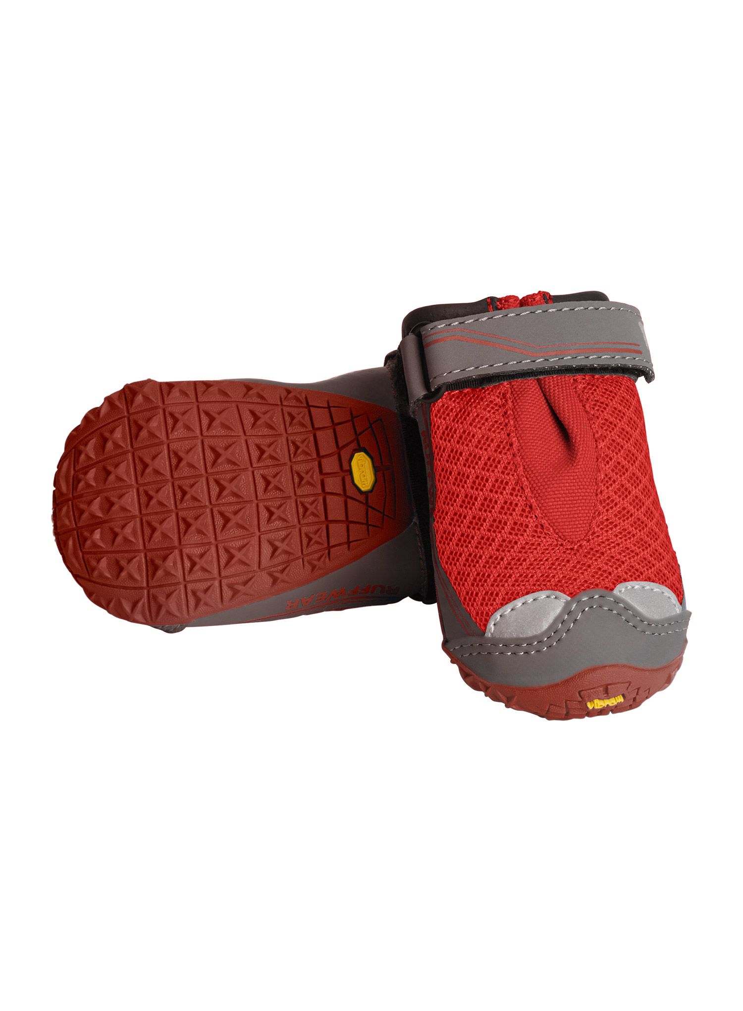 Boty pro psa Ruffwear Grip Trex červené sumac Xxxs