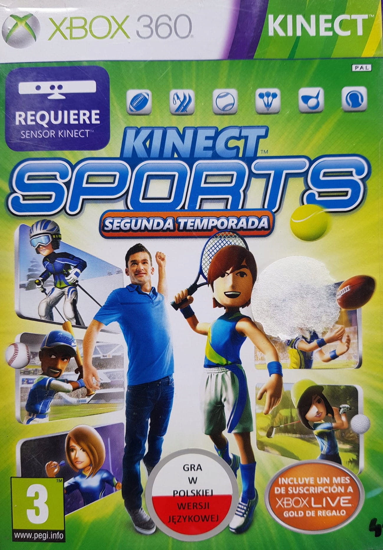 Kinect sport xbox 360