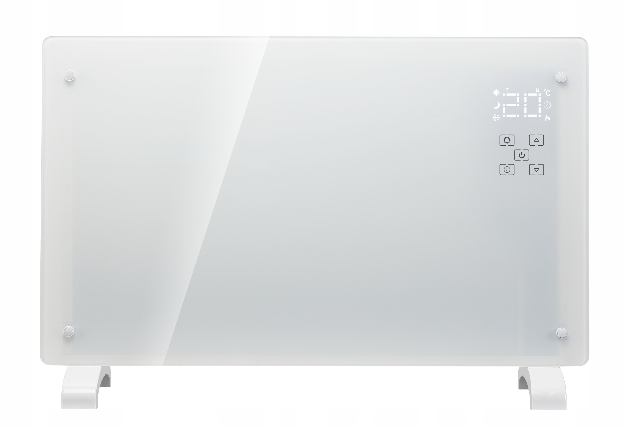 Sklokeramický tepelný konvektor Volt 2000W, Wi-Fi Comfort, bílá