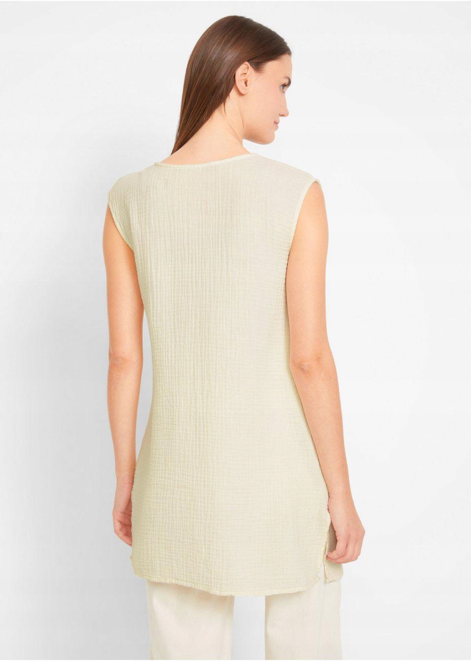 38 VV1 TUNIKA CIĄŻOWA MUŚLINOWA Dekolt serek/dekolt V