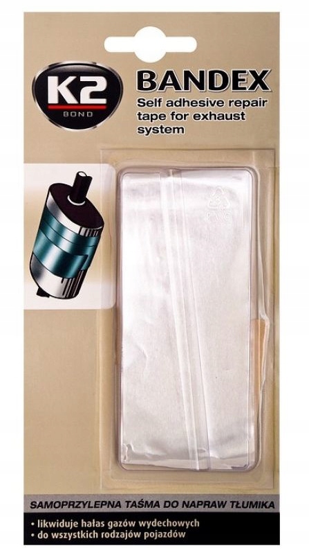 

K2 Bandex Bandaż do naprawy tłumika taśma 1m