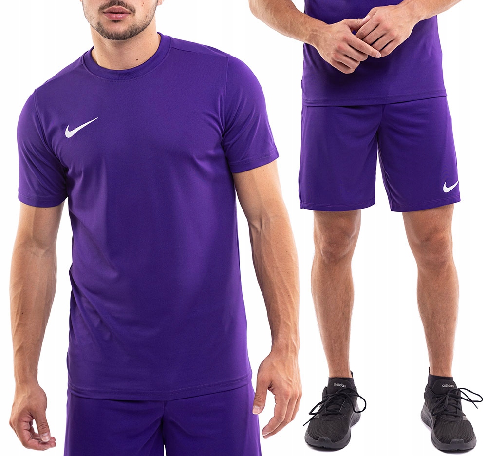 Sportovní oblečení Nike Dry Park Pánský komplet Pohodlné tričko Kraťasy vel. M