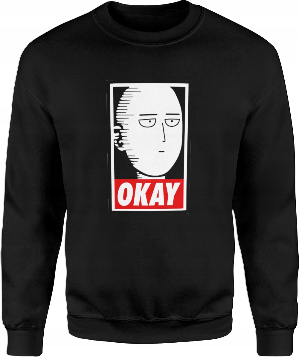 

Męska Bluza Bawełniana One-punch Man Manga R. XXL
