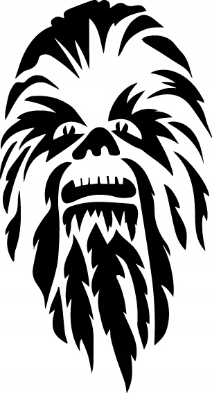 

Naklejki na auto Star Wars Chewbacca Czubaka