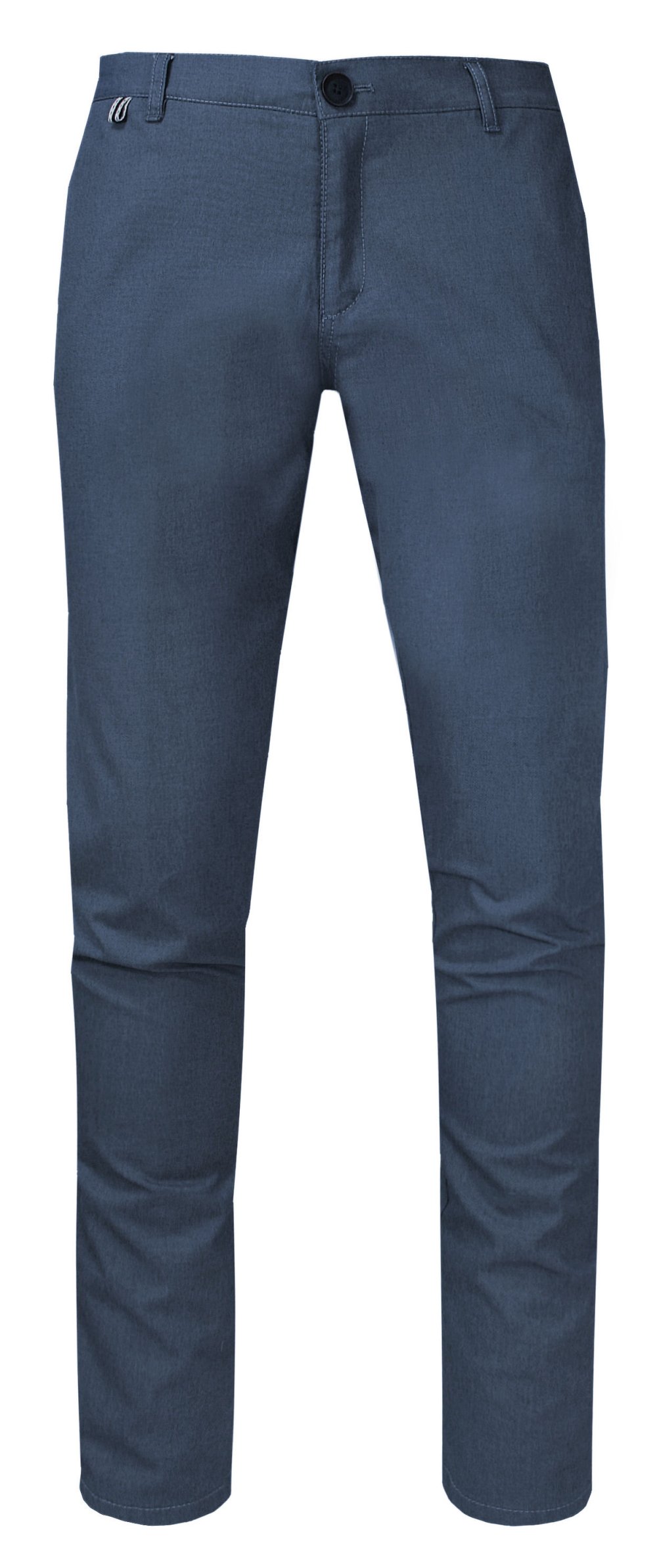 Modré bavlněné kalhoty Chinos JaniMen 35/32