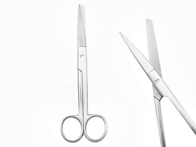 

Nożyczki Operacyjne Ostro/tępe Zagięte Otz 16,5 cm