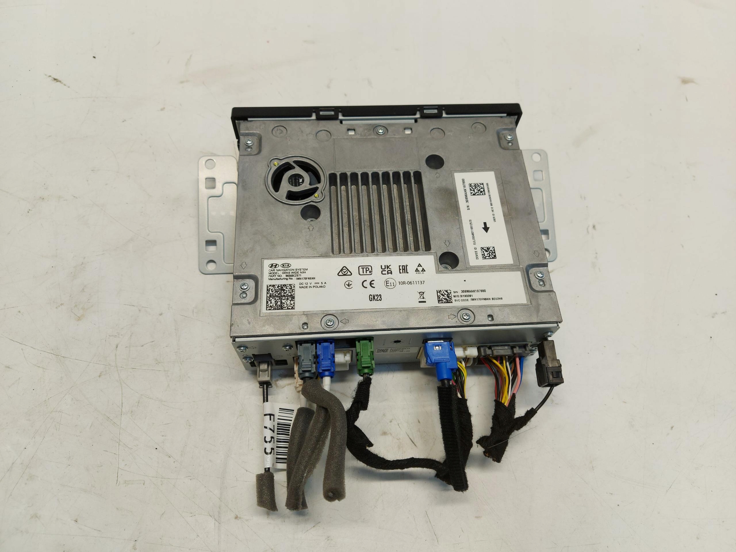 Hyundai Tucson IV module navigation devices RADIO 96560CZ071