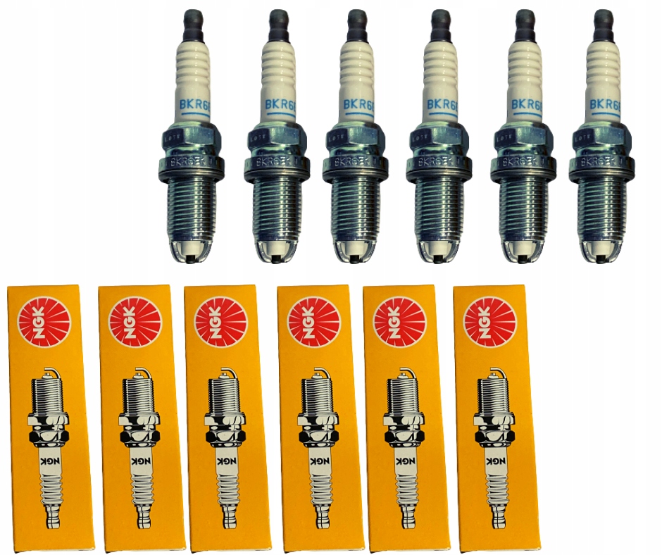 

6X Świeca Zapłonowa Ngk 2288 BKR6EK V-line 20