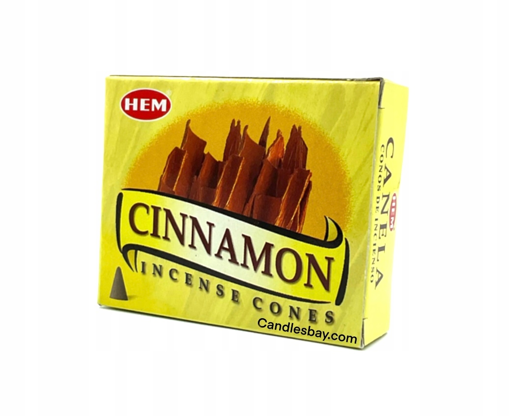 

Kadzidełka stożkowe Cinnamon Hem 10szt Cynamon