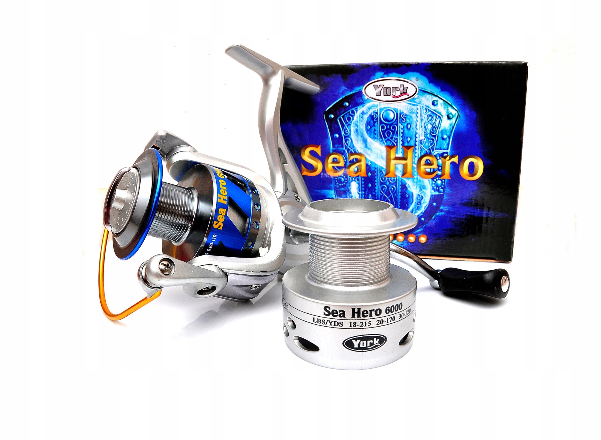 Mořský Naviják York Sea Hero 6000 Na Kuter!