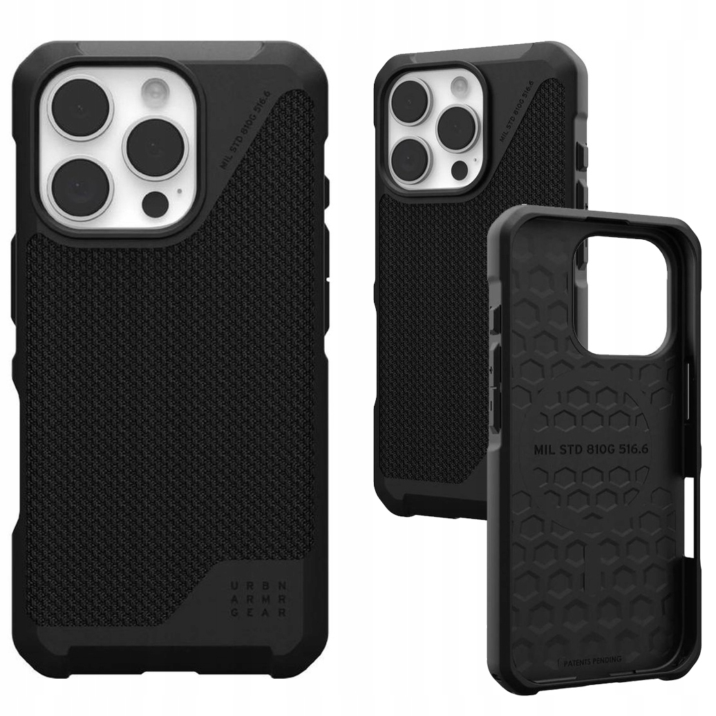 Puzdro pre iPhone 16 Pro, Uag cover na pancierový telefón, silné odolné case