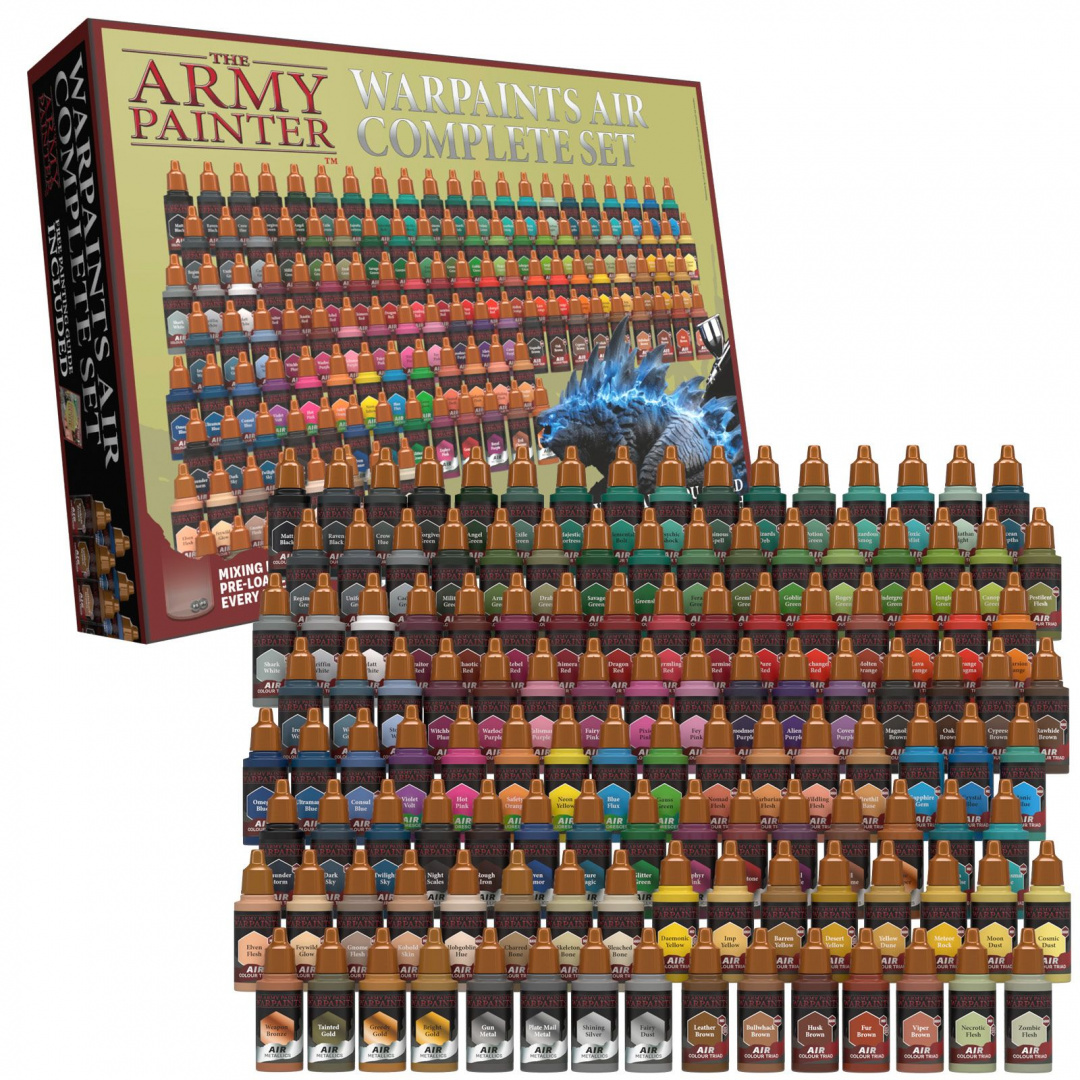 Army PainterWarpaints Air Complete Set 126 barev