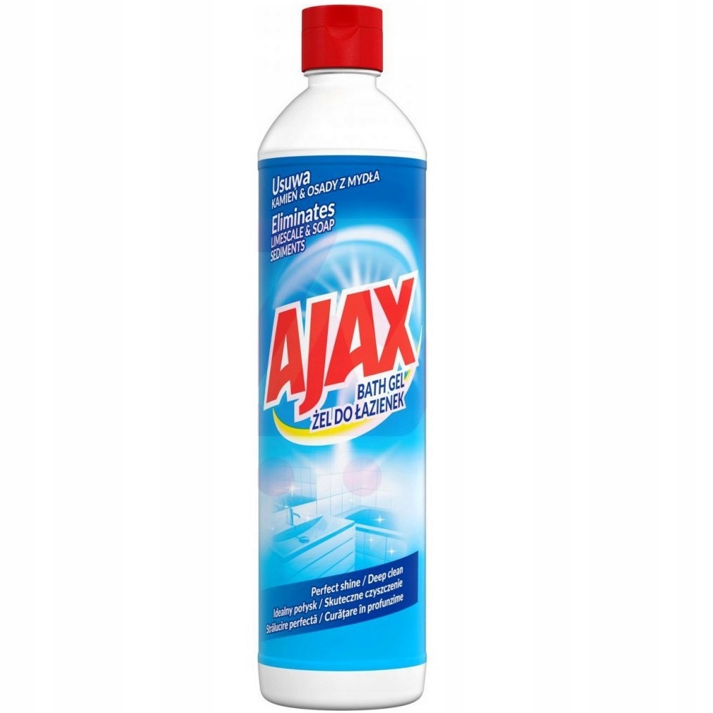 

Ajax Żel do łazienek usuwa kamień osady 500ml