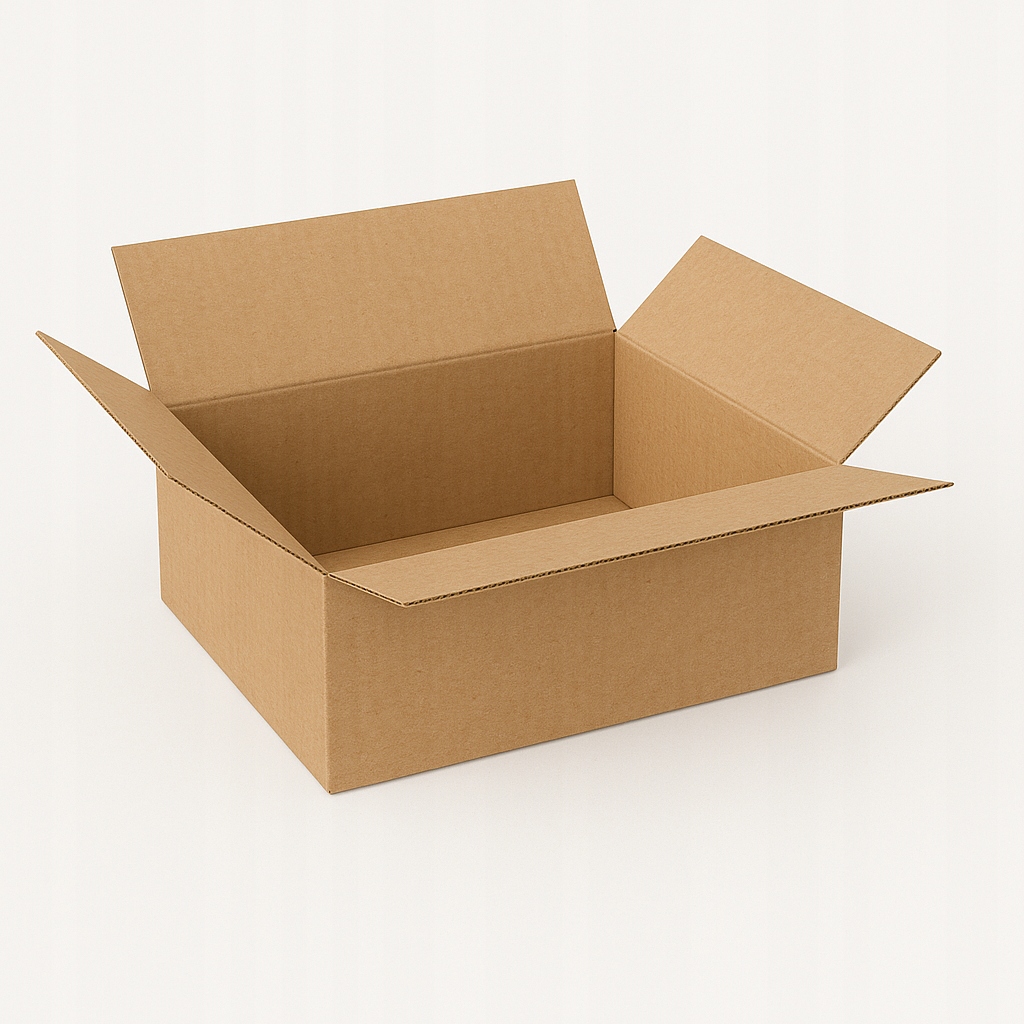 Karton klapowy brązowy 350x350x100 mm – komplet 120 szt. 3W B 320g