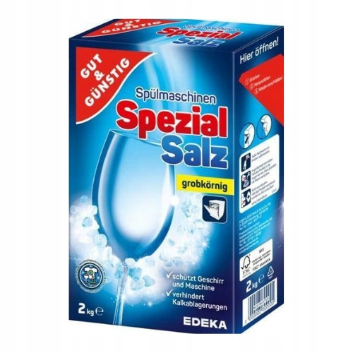 

G&g Duża Sól do Zmywarki 2 kg (Niemcy)