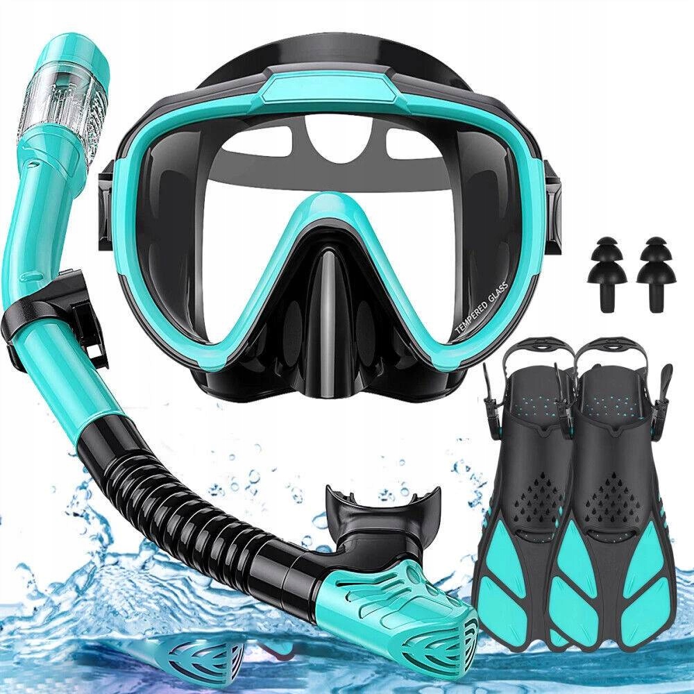 Sada Potápěčské Brýle A Dýmka Na Potápění Brýle A Šnorchl Na Šnorchlování ploutve