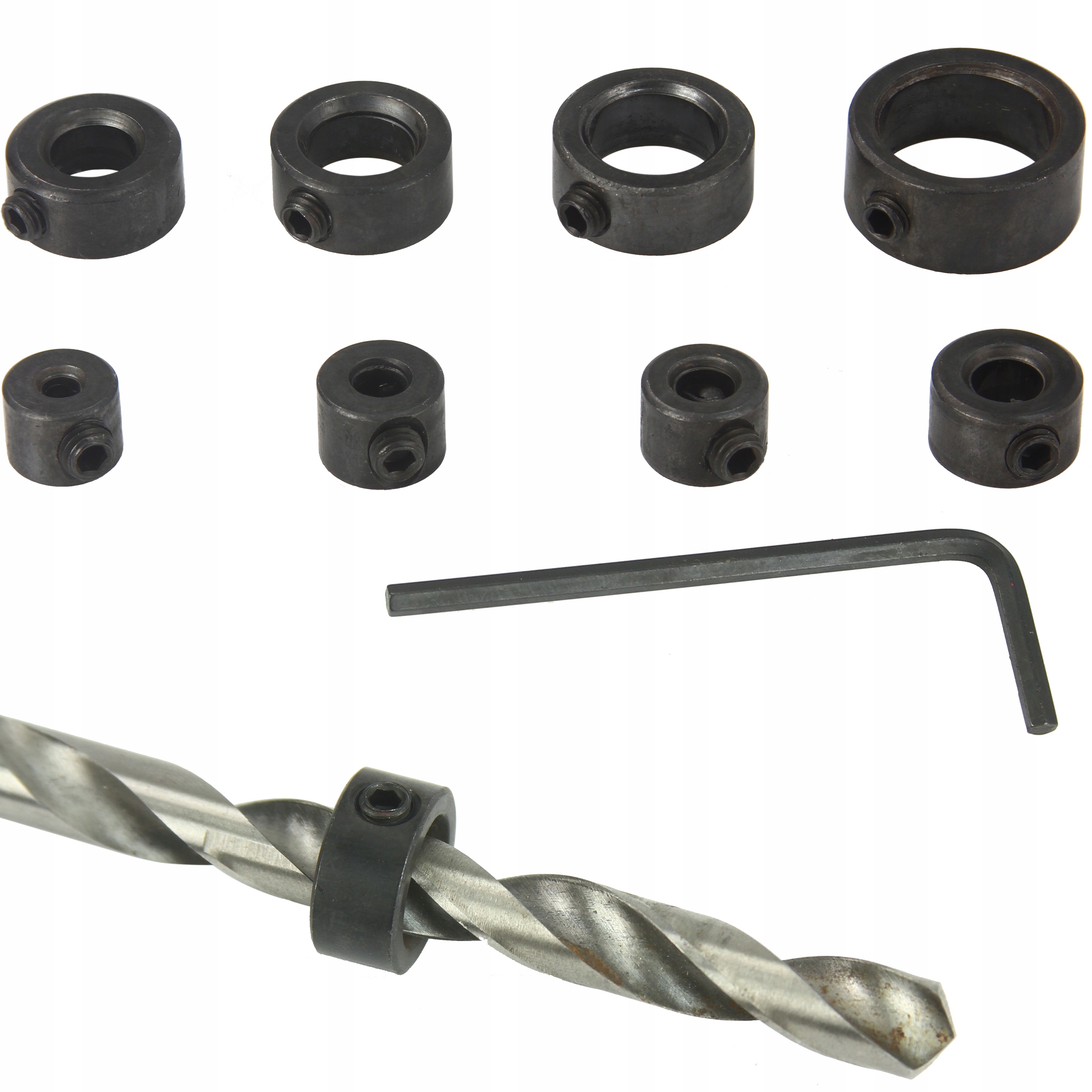 

Ograniczniki Głębokości Wiercenia do wierteł 9el.