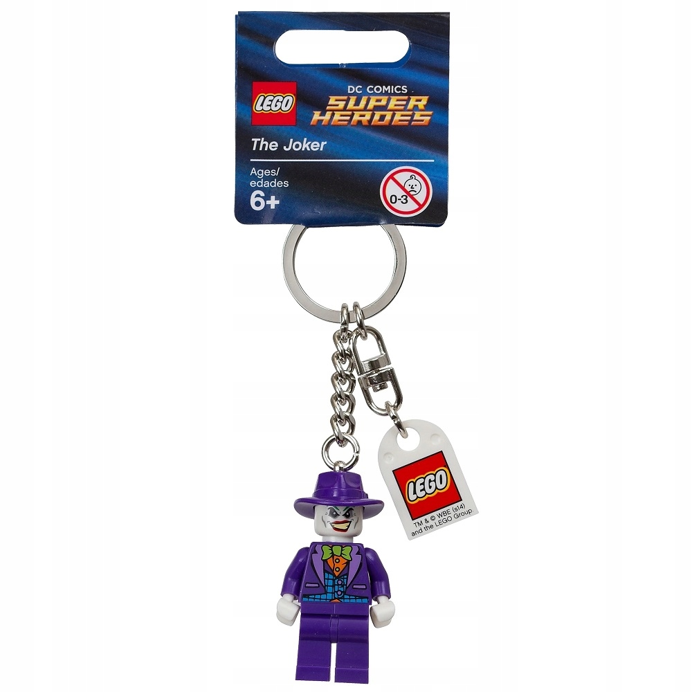 851003 Lego Joker Batman Heroes DC Kapelusznik brelok breloczek