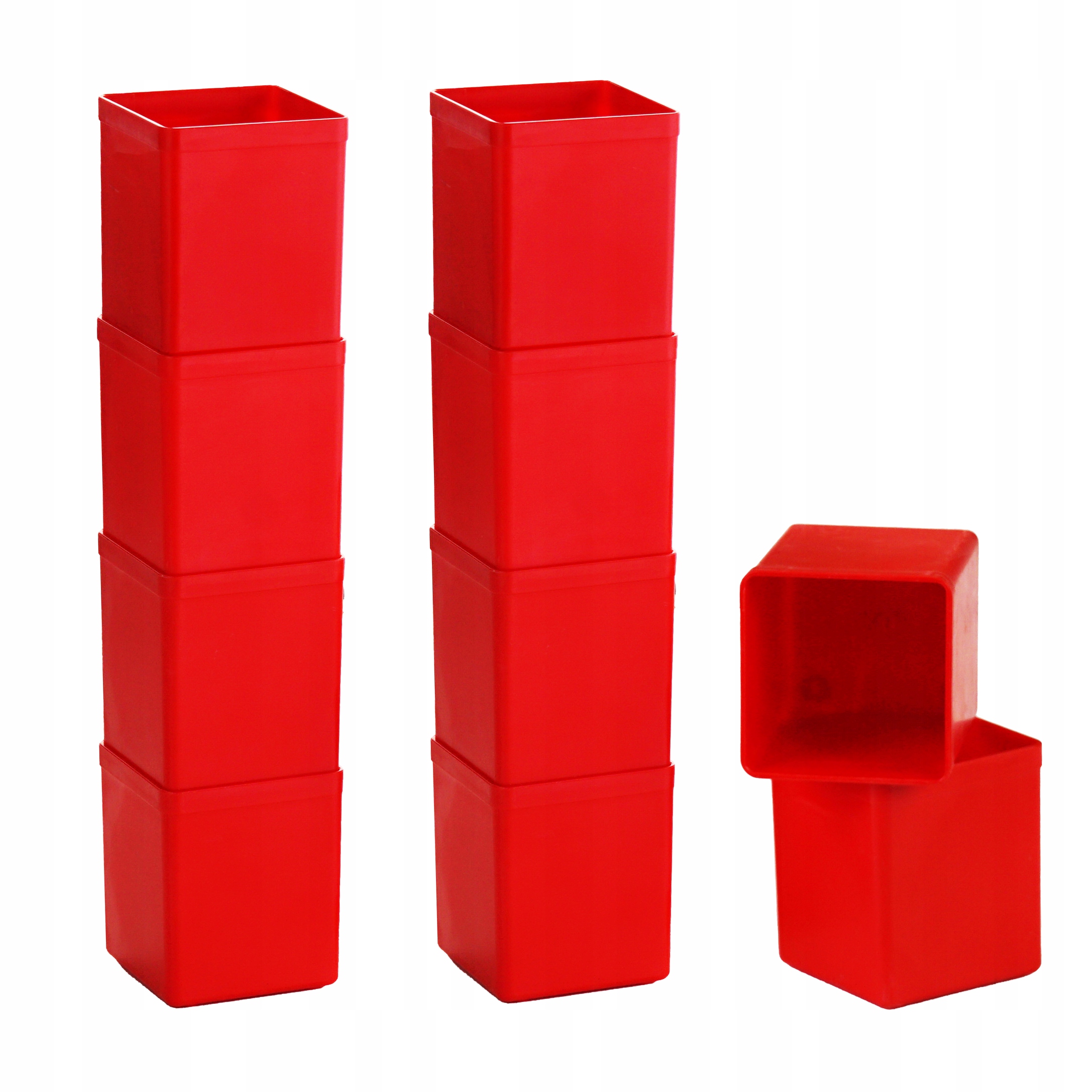 

10x Pojemnik na drobiazgi EuroPlus 54x54x63