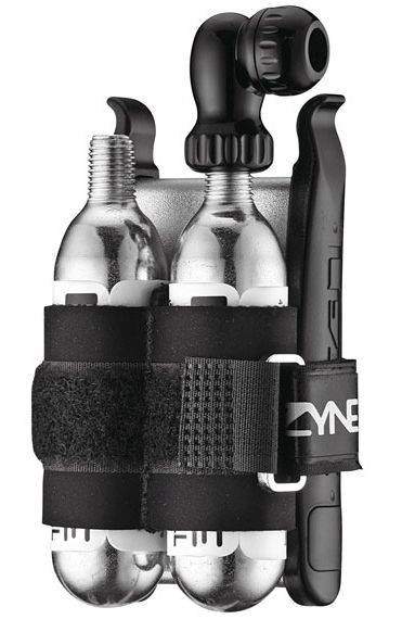 Sada pro opravu Lezyne CO2 Twin Speed Drive 2x náboj 16 g montpáky záplaty